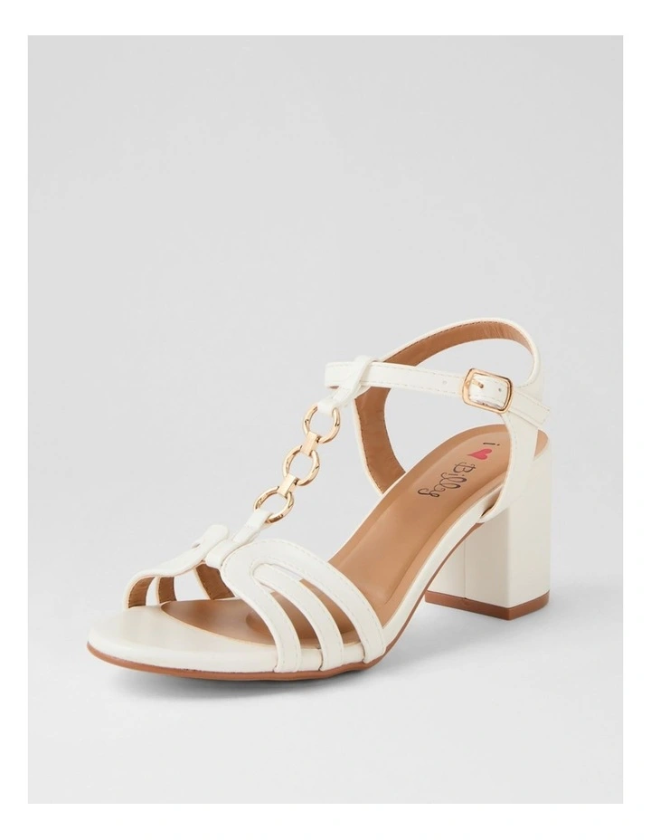 Korzon White Sandals image 2