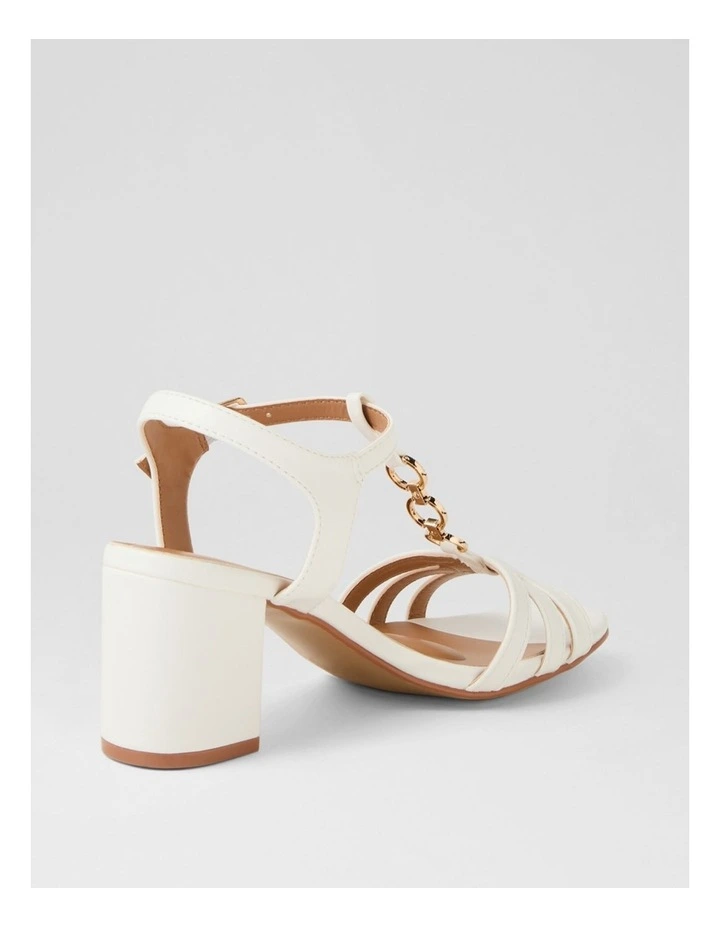 Korzon White Sandals image 3
