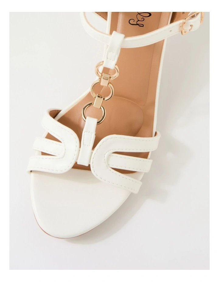 Korzon White Sandals image 4