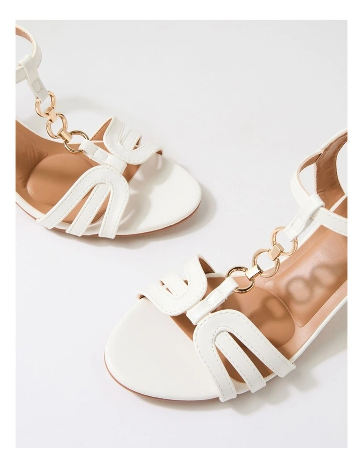 Korzon White Sandals image 5
