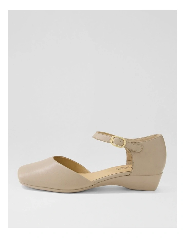 Remeai Stone Leather Mary Jane Heels image 1