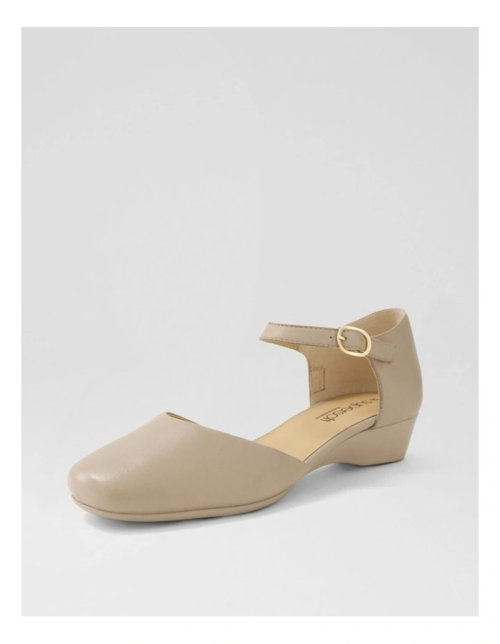 Remeai Stone Leather Mary Jane Heels image 2