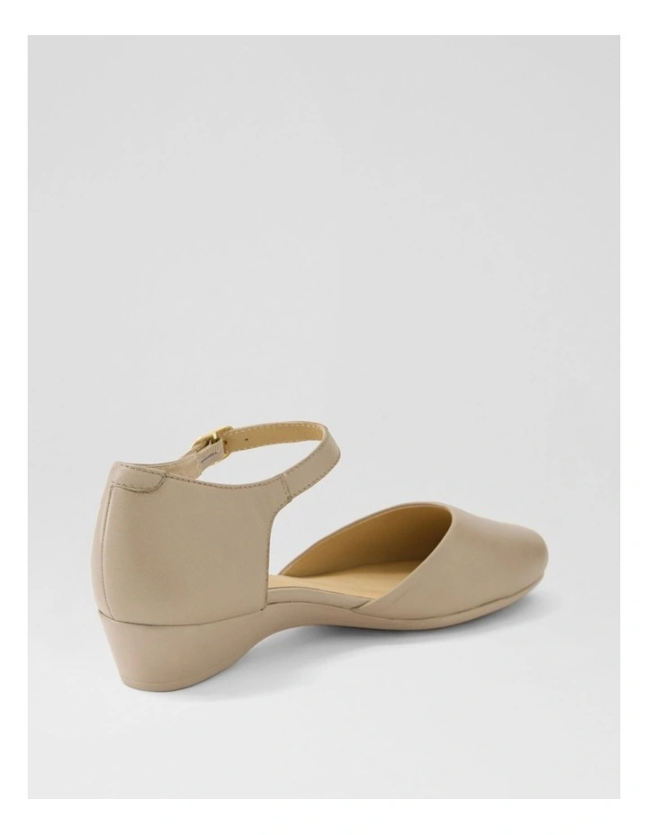 Remeai Stone Leather Mary Jane Heels image 3