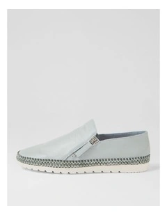 Ashli Pale Blue Multi Flat Shoes
