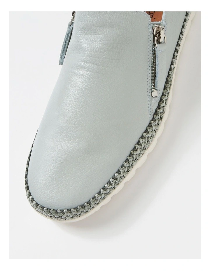 Ashli Pale Blue Multi Flat Shoes image 4
