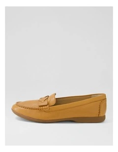 Billaie New Tan Leather Loafers