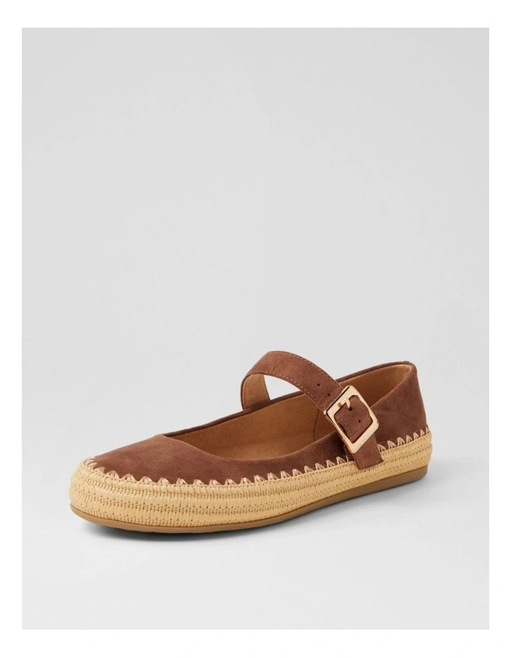 Mossie Light Taupe Microsuede Mary Janes image 2