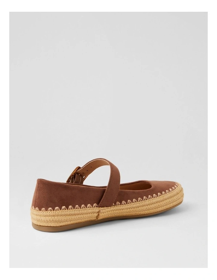 Mossie Light Taupe Microsuede Mary Janes image 3