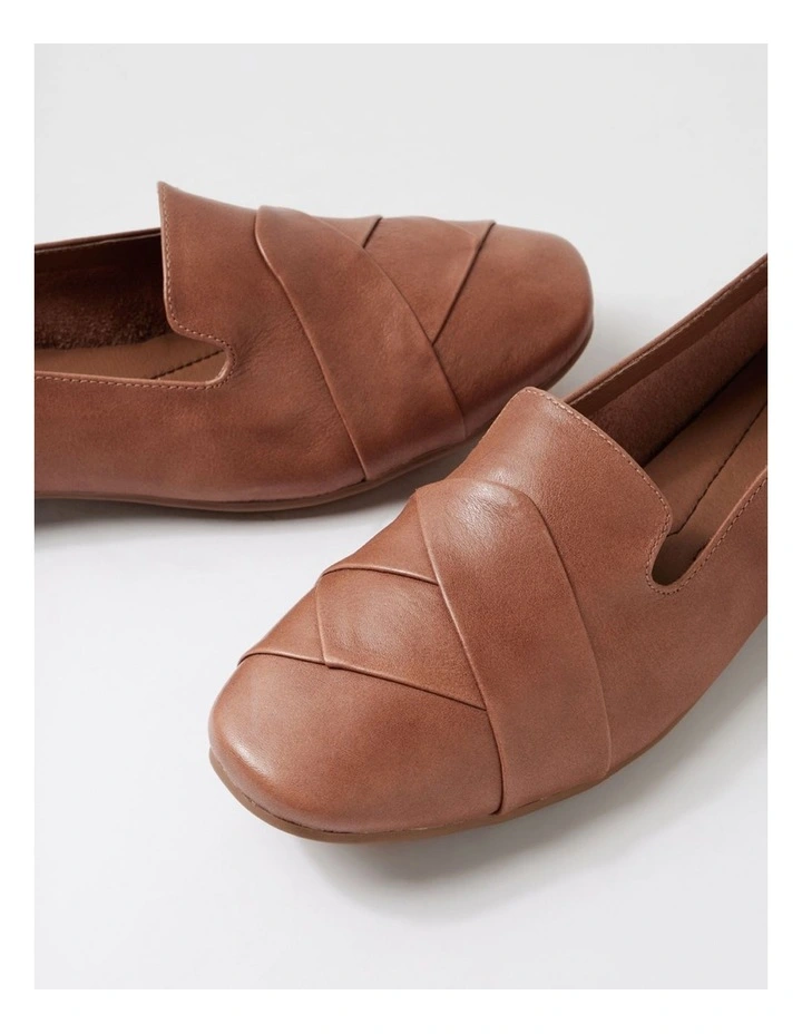 Tilony Coco Leather Flat Shoes image 5
