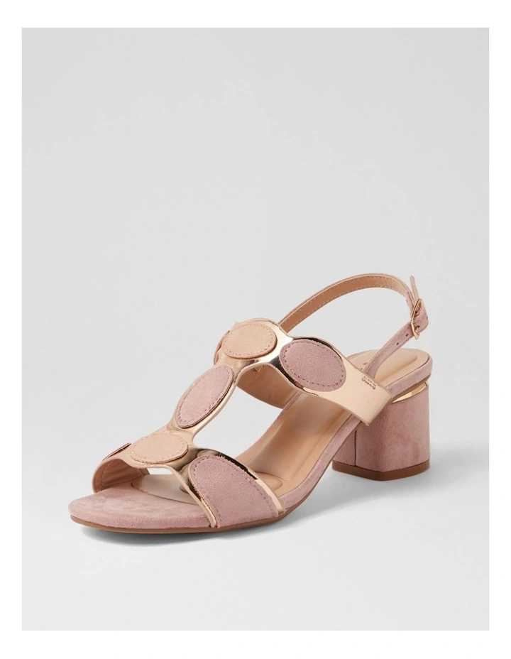 Hayton Nude Multi Microsuede Sandals image 2
