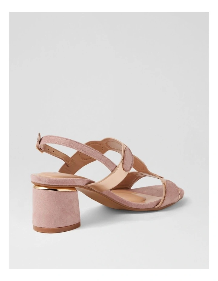 Hayton Nude Multi Microsuede Sandals image 3