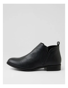 Hattie Black Ankle Boots