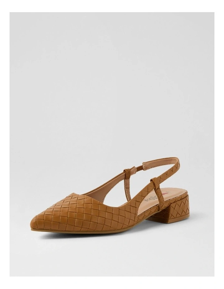 Torranzi Tan Emboss Flat Shoes image 2
