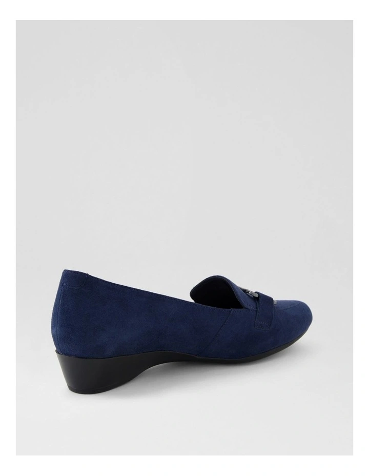 Rosse Navy Suede Heels image 3