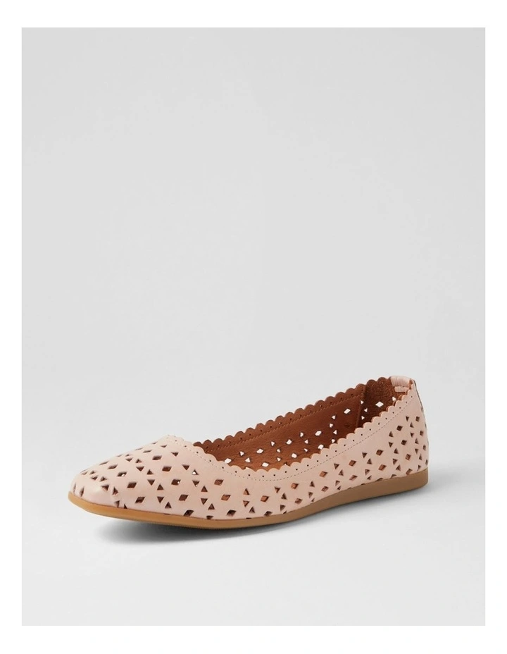 Fahey Blush Leather Flat Shoes image 2