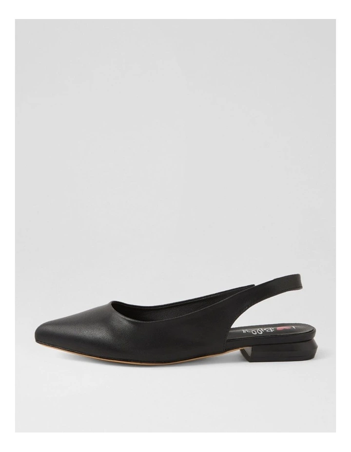 Vossin Black Flat Shoes image 1