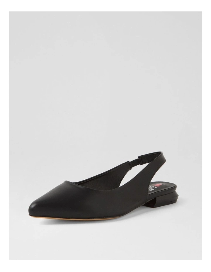 Vossin Black Flat Shoes image 2