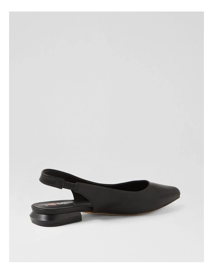 Vossin Black Flat Shoes image 3