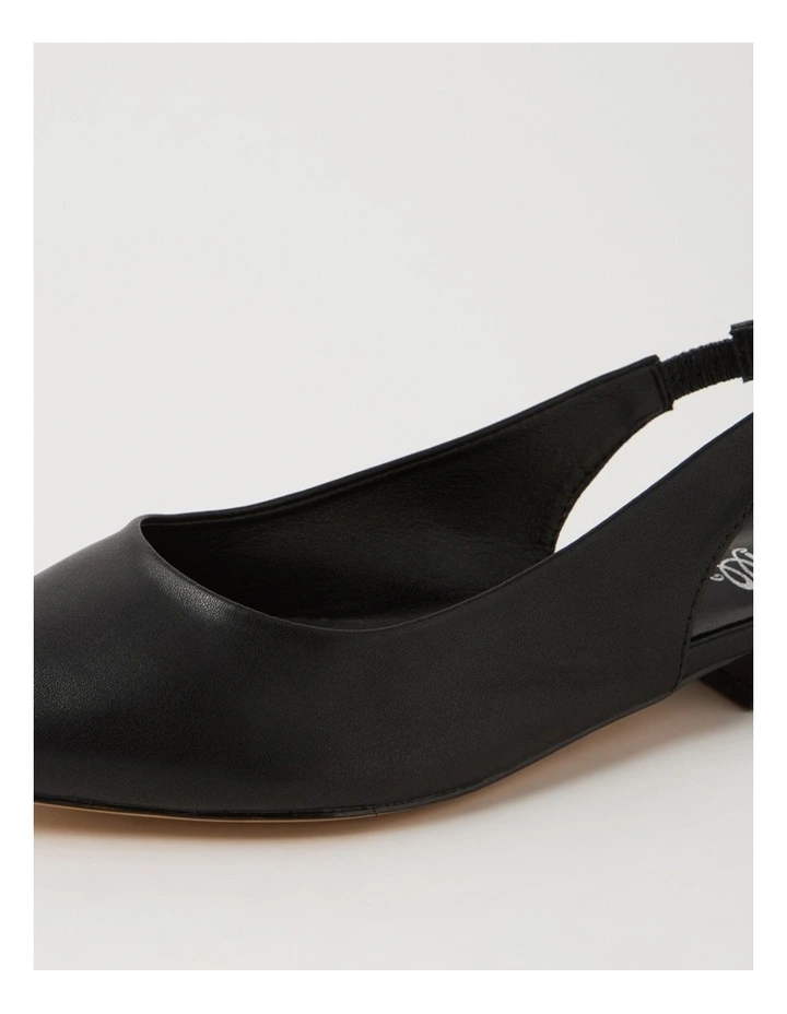 Vossin Black Flat Shoes image 5