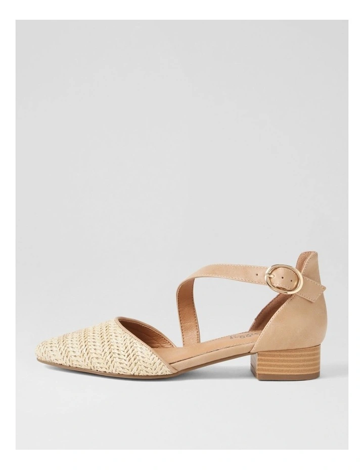 Julich Natural Synthetic Raffia Heels image 1