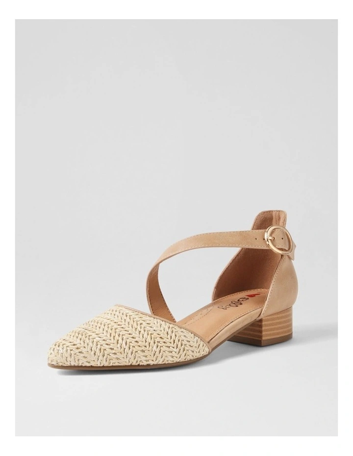 Julich Natural Synthetic Raffia Heels image 2