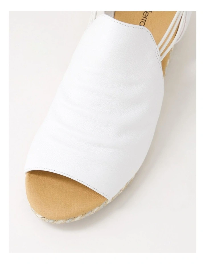Hlensia White Multi Rope Leather Sandals image 4