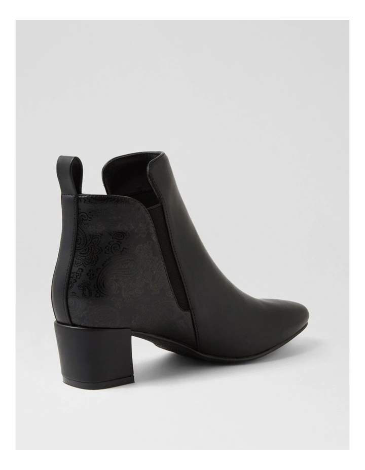 Hamble Black Ankle Boots image 3