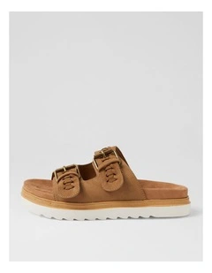 Herlom Tan Nubuck Sandals