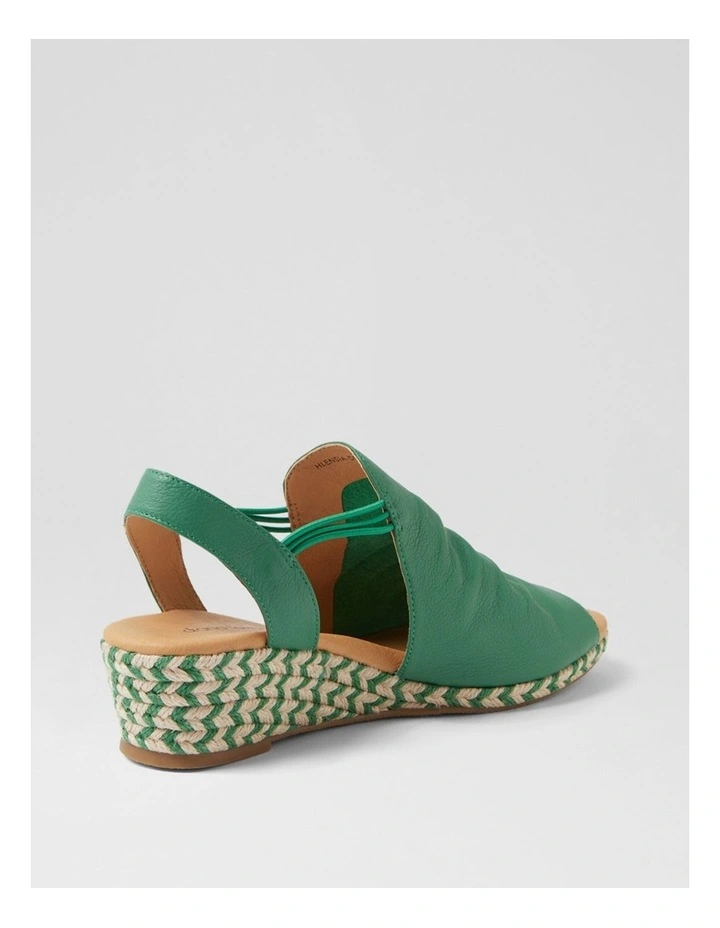 Hlensia Green Multi Rope Leather Sandals image 3