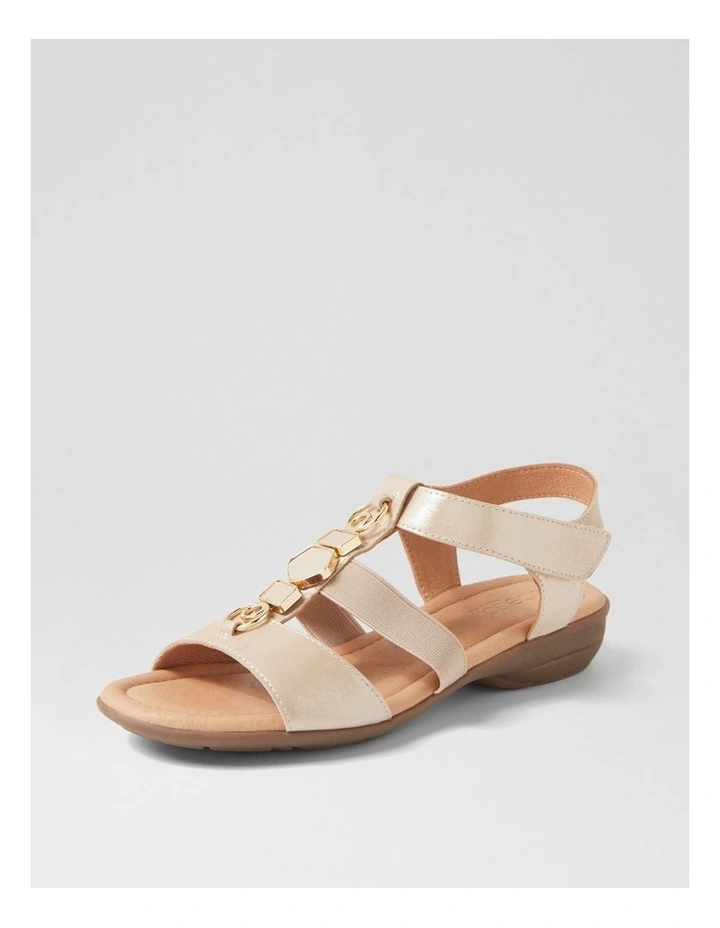 Bartie Rose Shimmer Suede Sandals image 2