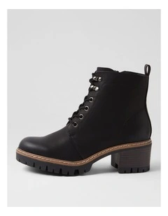 Foggit Black Ankle Boots