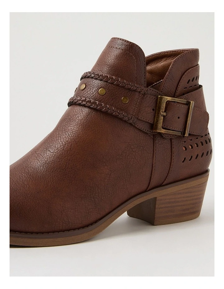 Tintan Brown Ankle Boots image 5