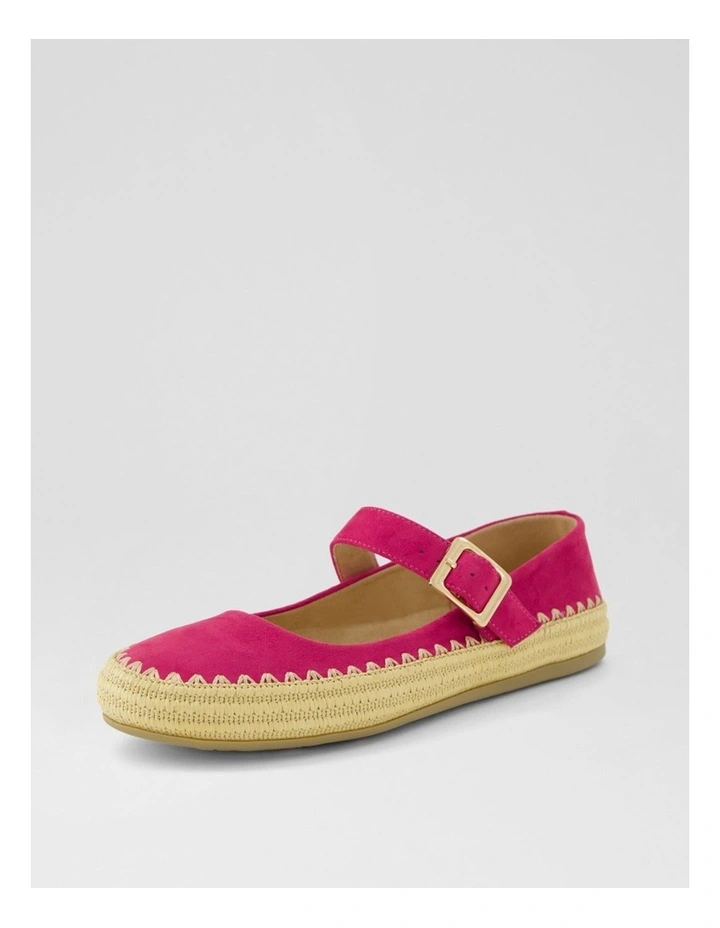 Mossie Fuchsia Microsuede Mary Janes image 2