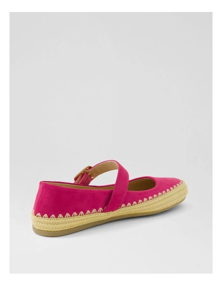 Mossie Fuchsia Microsuede Mary Janes image 3