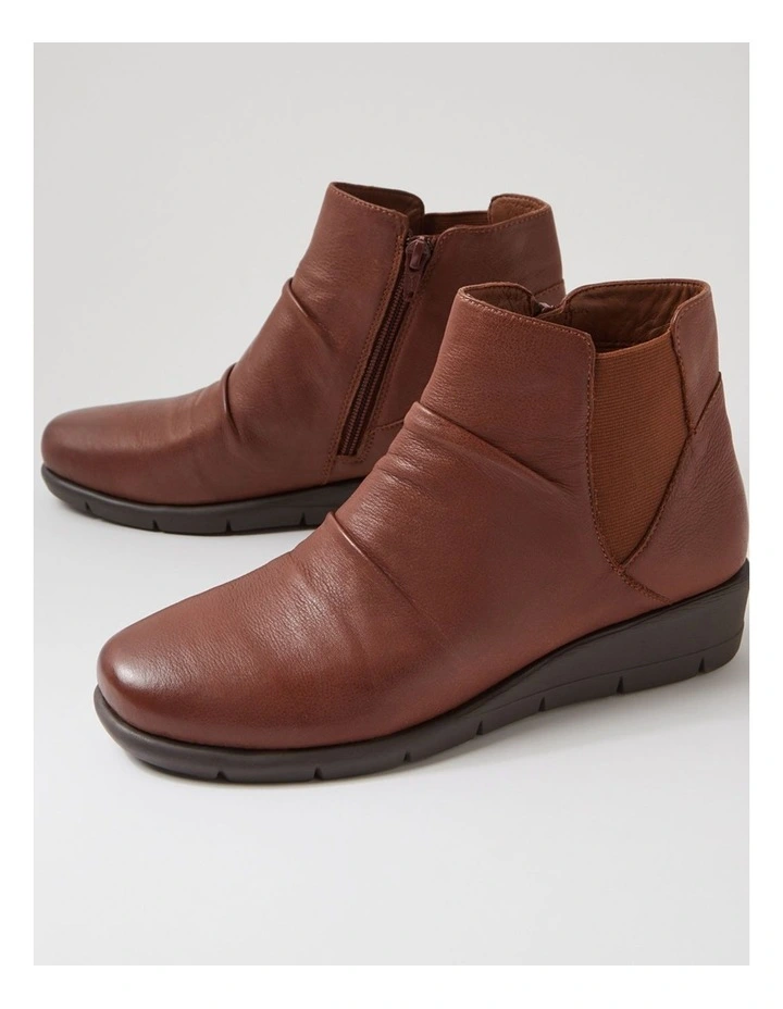 Marcei Cognac Leather Chelsea Boots image 5