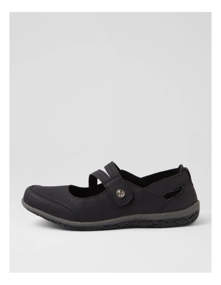 Sultor Black Flat Shoes image 1