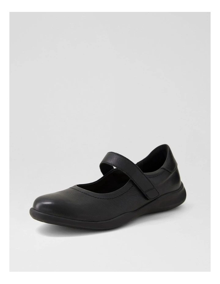 Easie D Black Leather Mary Janes image 2