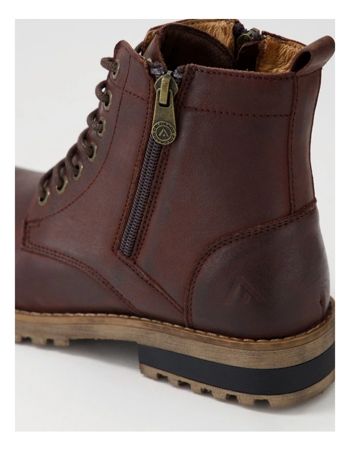 Arjo Mocca Leather Ankle Boots image 5