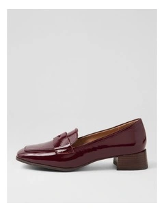Taylar Wine Patent Leather Heels
