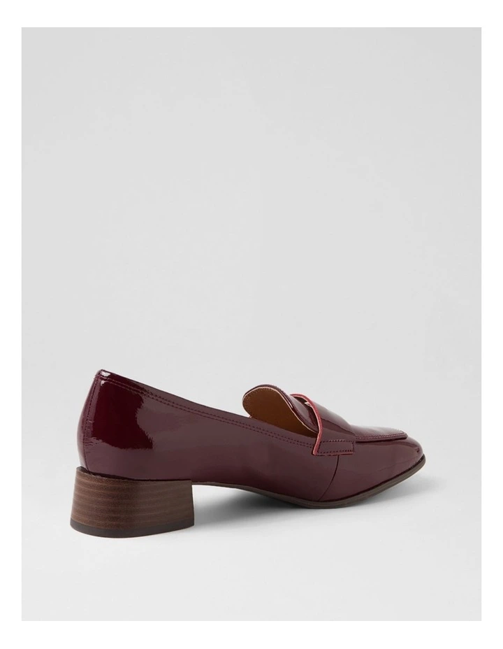 Taylar Wine Patent Leather Heels image 3