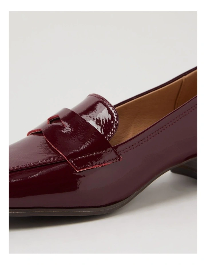 Taylar Wine Patent Leather Heels image 5