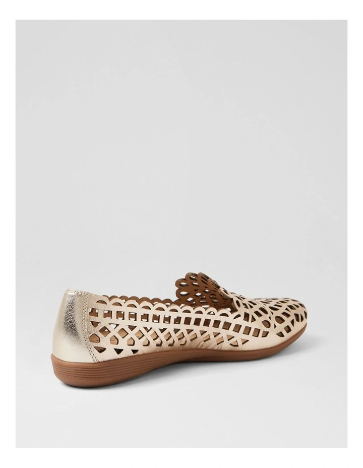 Hadelys Platinum Leather Loafers image 3