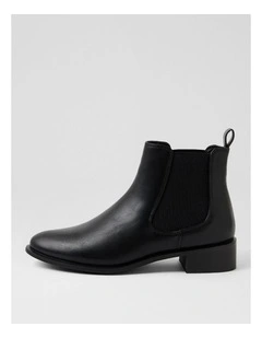 Islah Black Ankle Boots