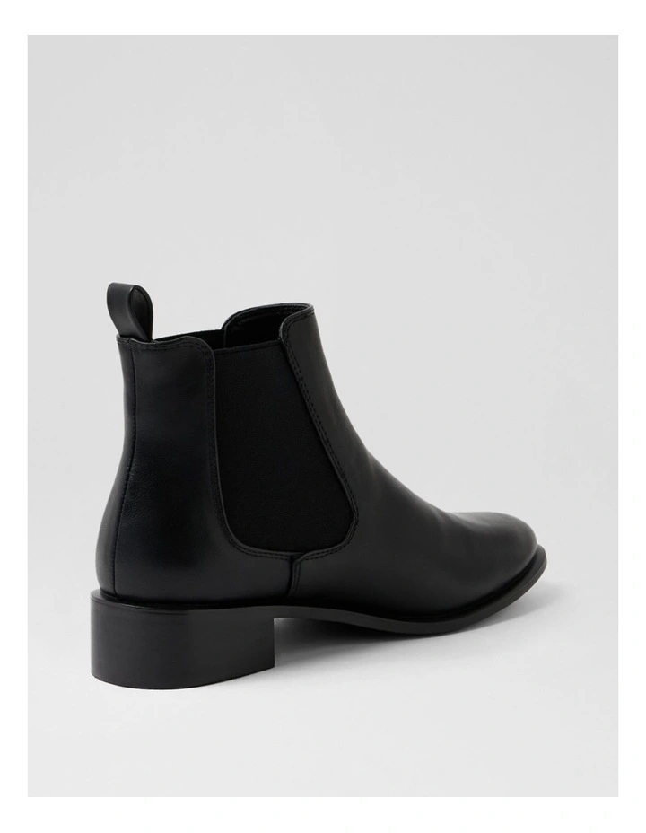 Islah Black Ankle Boots image 3
