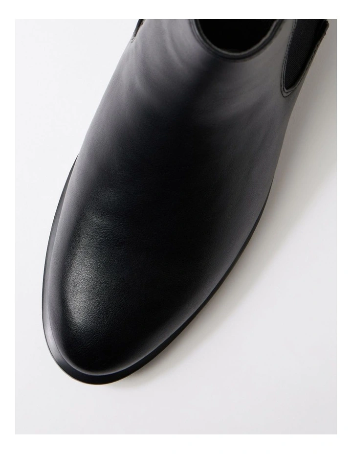Islah Black Ankle Boots image 4