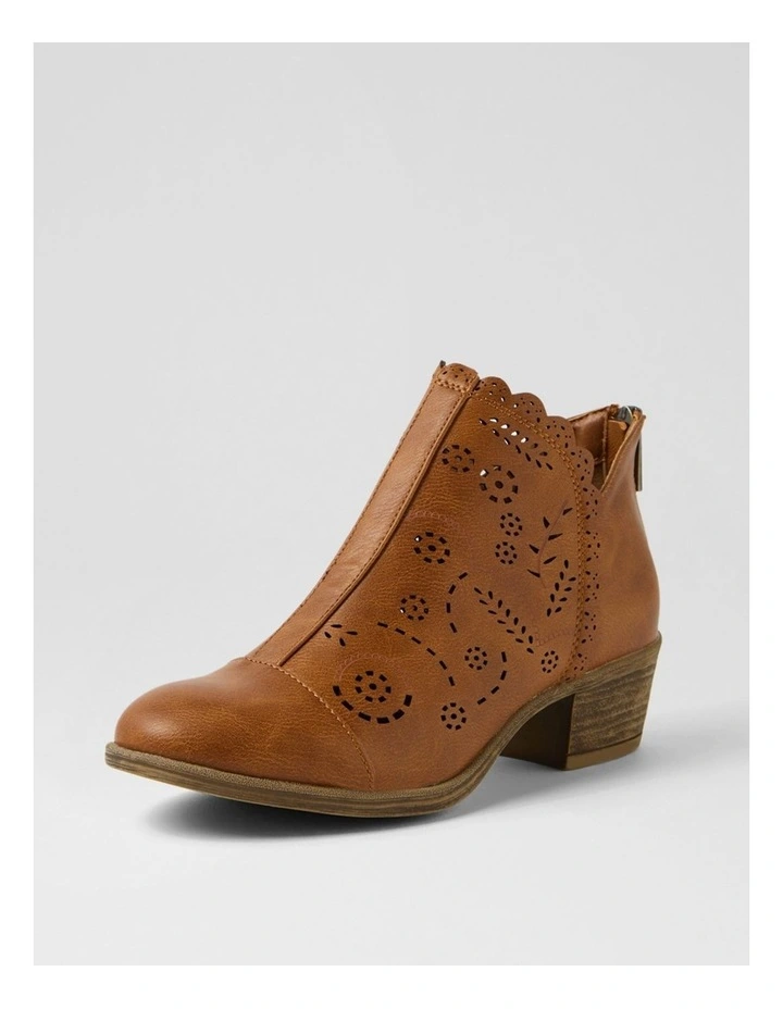 Arino Cognac Ankle Boots image 2