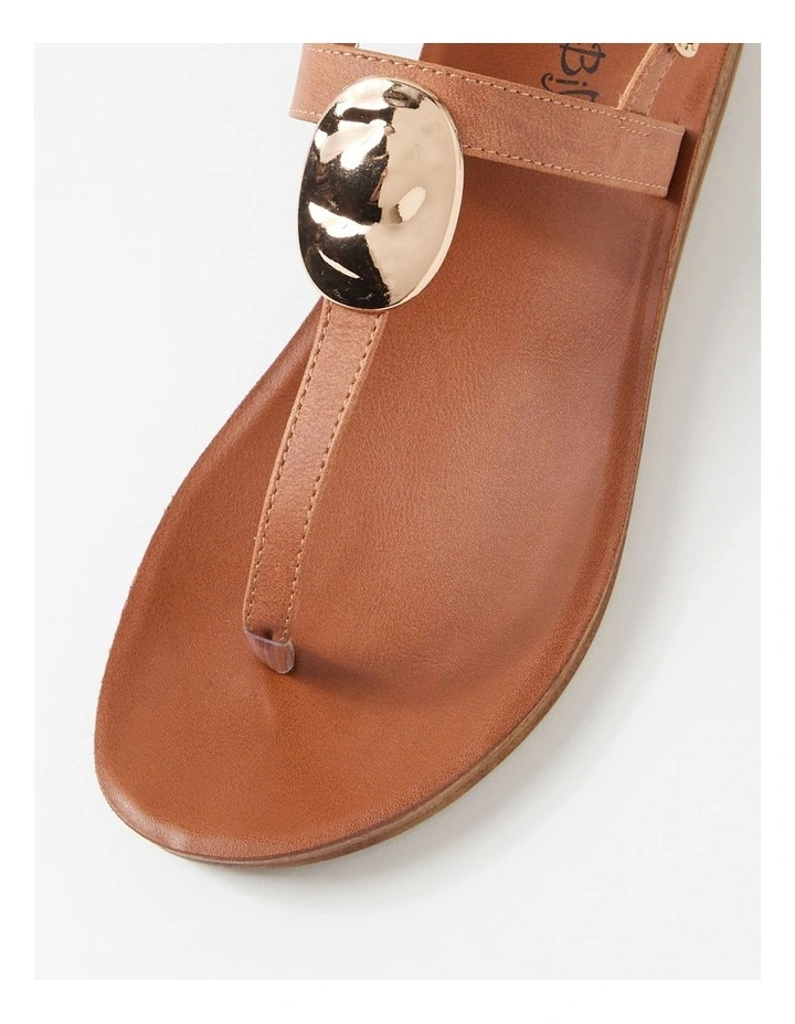 Kattiko Tan Sandals image 4