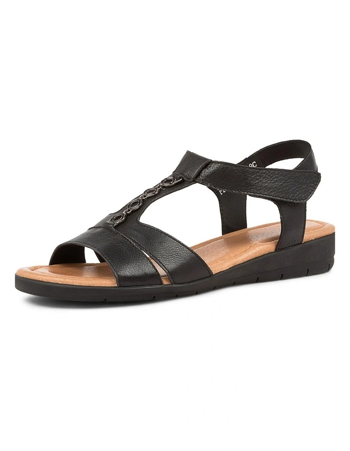 FERRARO2-SU-BLACK-LEATHER image 2