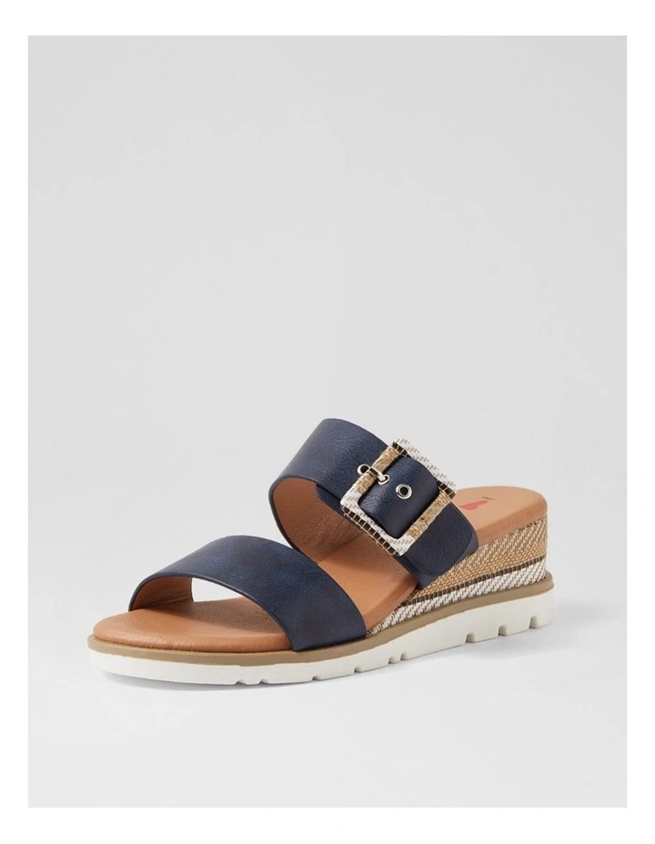 Riccardu Navy Multi Sandals image 2