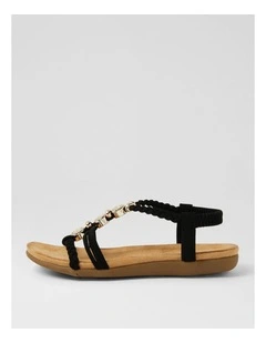 Franki Black Multi Sandals